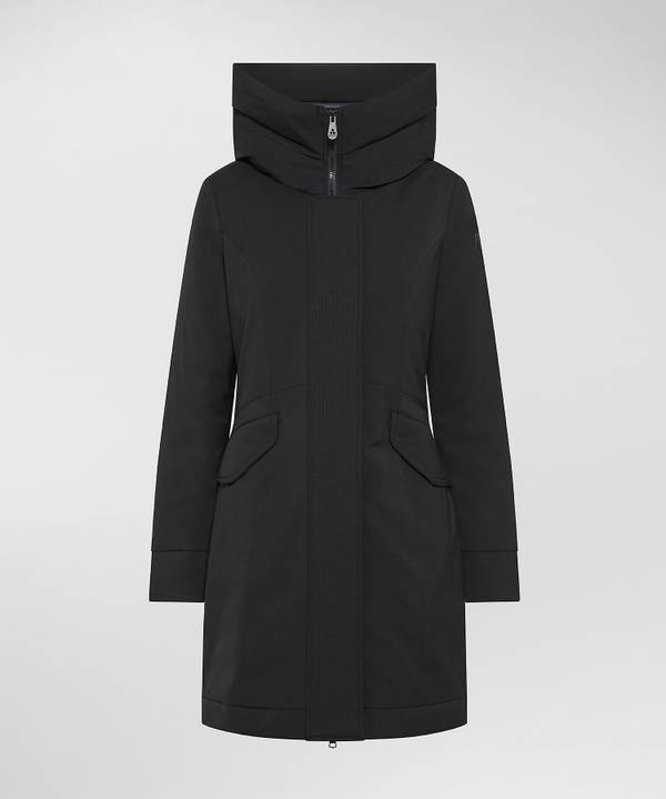 Peuterey Coat Antivento Con Ampio Collo Fino al 50% di sconto