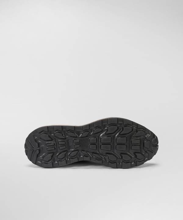 Peuterey Scarpa In Nylon E Pelle Con Suola Eva Effetto Used Offerta