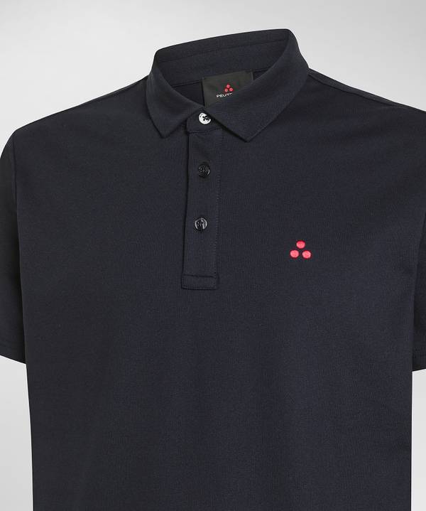 Peuterey Polo in piquet stretch Saldi Di Fabbrica