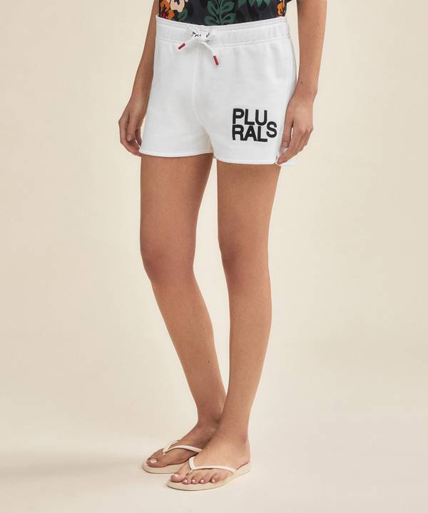 Peuterey Shorts con scritta Plurals Soddisfazione Garantita