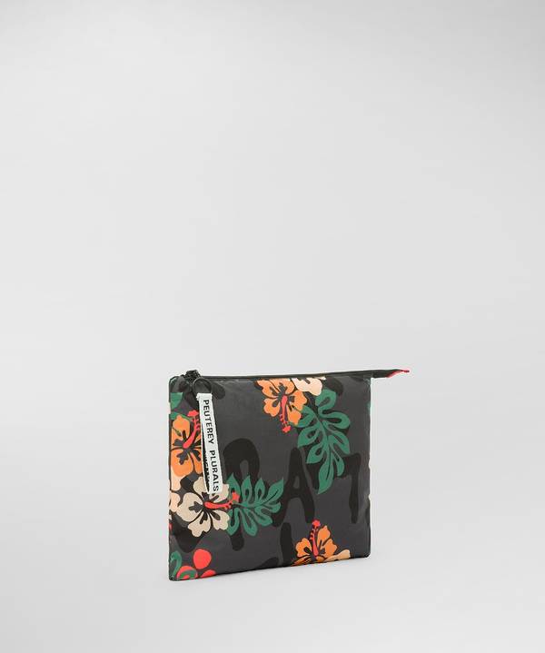 Peuterey Pochette in nylon con fantasia In Linea
