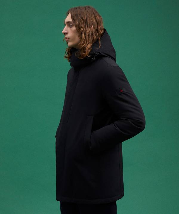 Peuterey Trench Liscio In Nylon Stretch Qualità Garantita