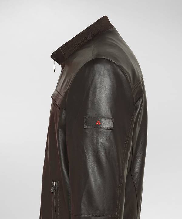 Peuterey Giacca Biker In Pelle Affare Del Giorno