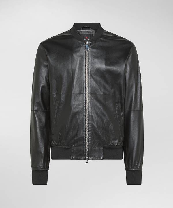 Peuterey Giacca bomber in pelle Vendita Calda