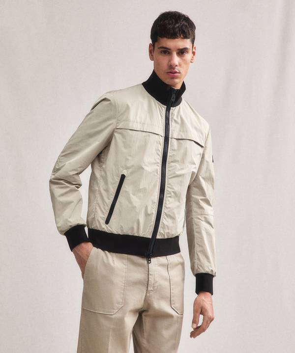 Peuterey Bomber in nylon e microfibra Italy