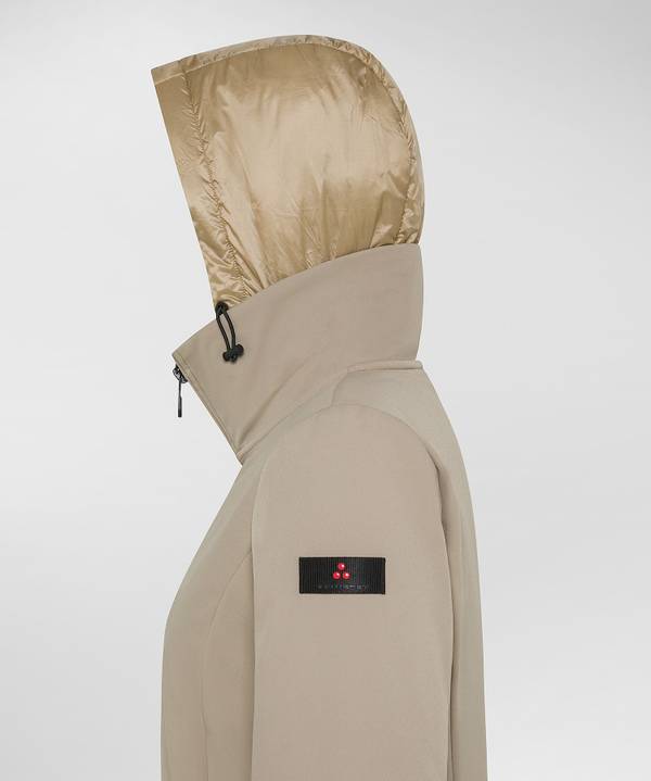 Peuterey Giacca Liscia In Tessuto Bi-Stretch 2025