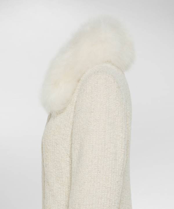Peuterey Cappotto Lungo Con Collo In Capra Cashmere Qualità
