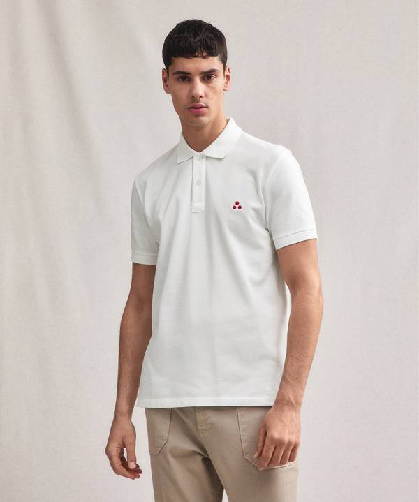 Peuterey Polo in cotone piquet Lightning offer