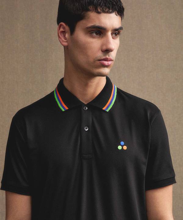 Peuterey Polo in piquet stretch di cotone e seta Consegna Veloce