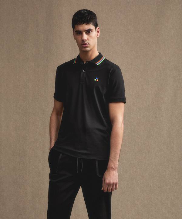Peuterey Polo in piquet stretch di cotone e seta Consegna Veloce