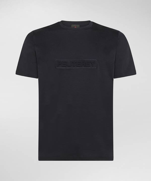 Peuterey T-shirt con scritta in rilievo Convenienza