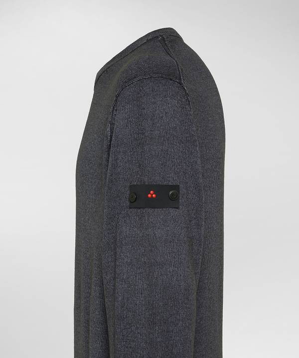 Peuterey Maglione In Lana Con Tintura Acidata Outlet