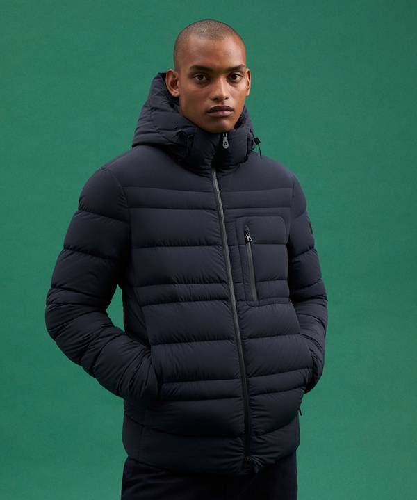 Peuterey Bomber In Piuma Con Trapunta Grafica Promozione temporanea