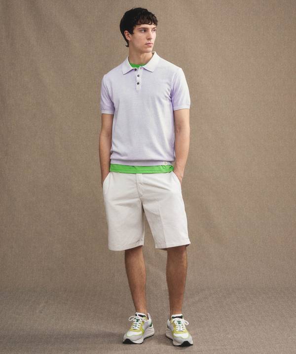 Peuterey Polo classica in tricot di cotone Super sconto