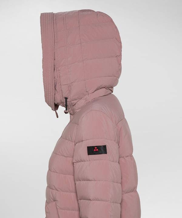 Peuterey Piumino Lungo Con Pelliccia In Tono Colore 50% di sconto per tempo limitato