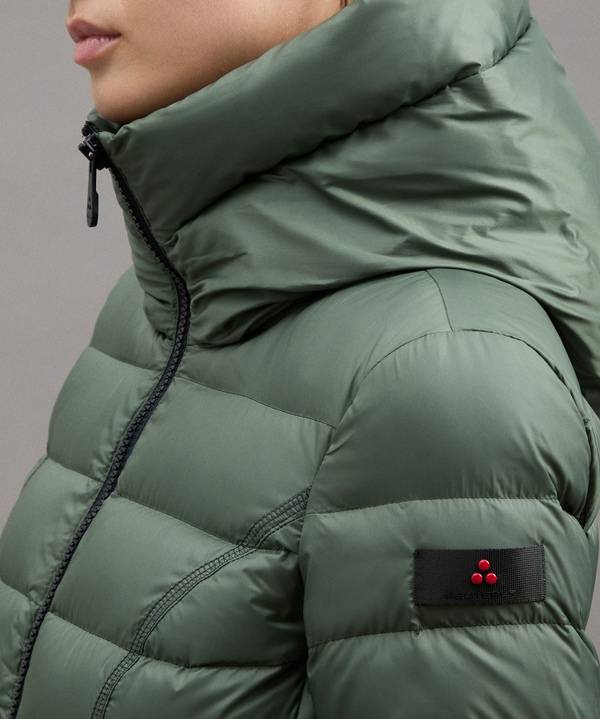 Peuterey Piumino Slim 100% Poliestere Riciclato In Linea