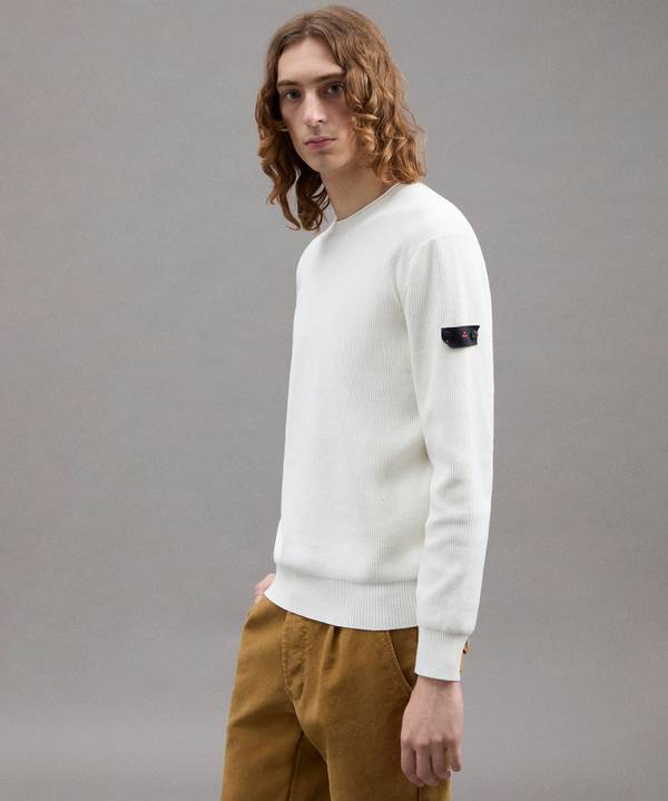 Peuterey Maglia In Cotone A Punto Inglese Sottocosto