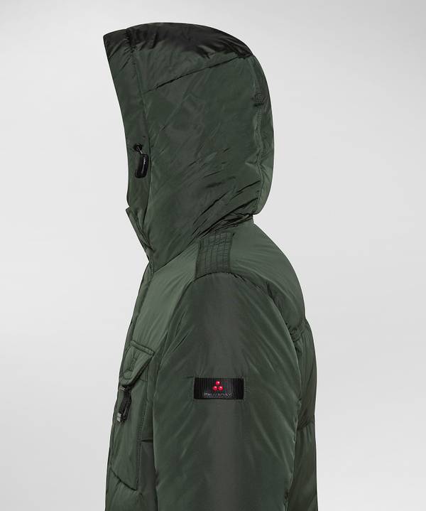 Peuterey Field Jacket In Taffeta’ Con Cappuccio In Pelliccia Offerta