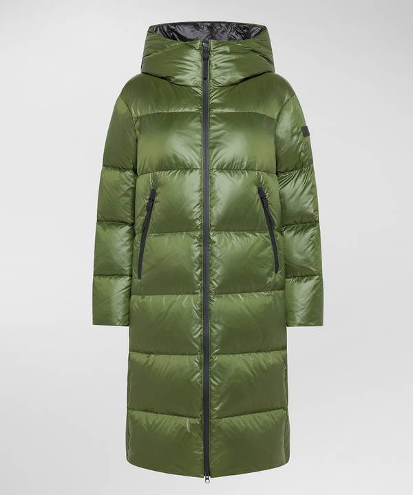 Peuterey Piumino Lungo In Ripstop Outlet