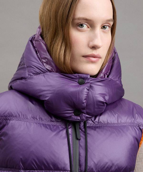 Peuterey Gilet In Ripstop Lucido In Saldo