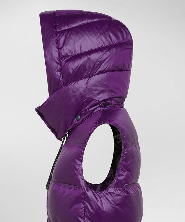 Peuterey Gilet In Ripstop Lucido In Saldo