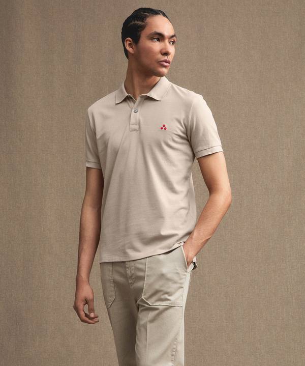 Peuterey Polo in cotone piquet Sconto di tempo limitato
