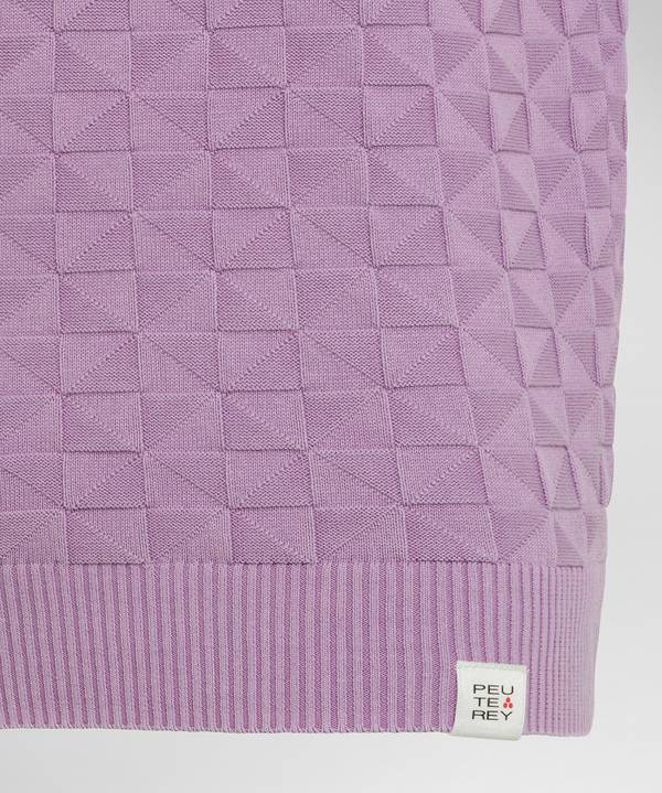 Peuterey Polo in cotone con effetto 3D Offerta speciale