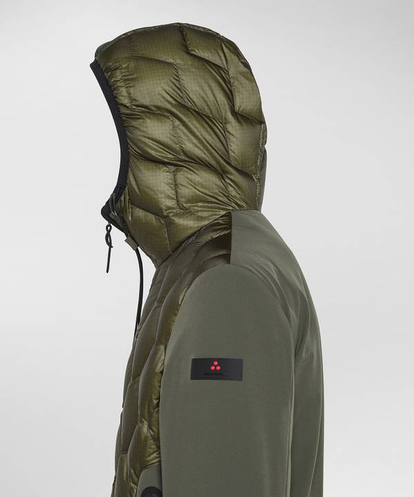Peuterey Bomber Bimateriale Con Trapunta Geometrica Offerta natalizia