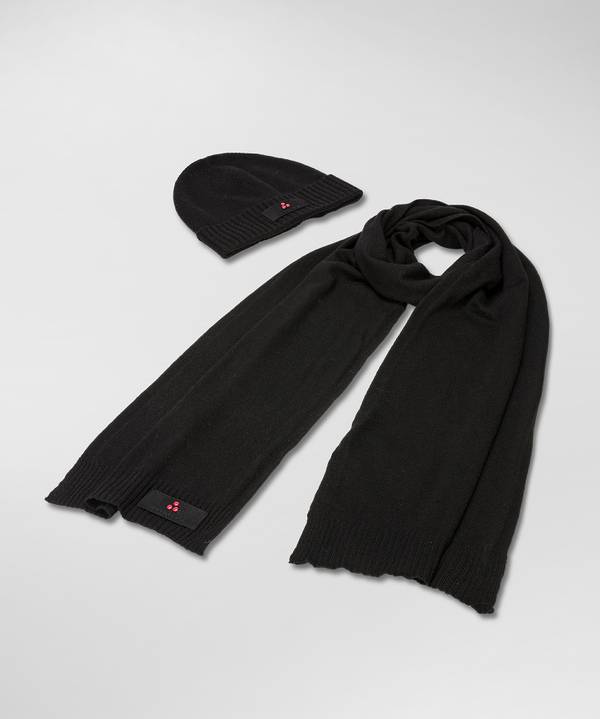 Peuterey Kit Berretto E Sciarpa In Misto Lana Offerte esclusive