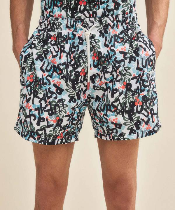 Peuterey Costume boxer a motivi floreali Enormi risparmi