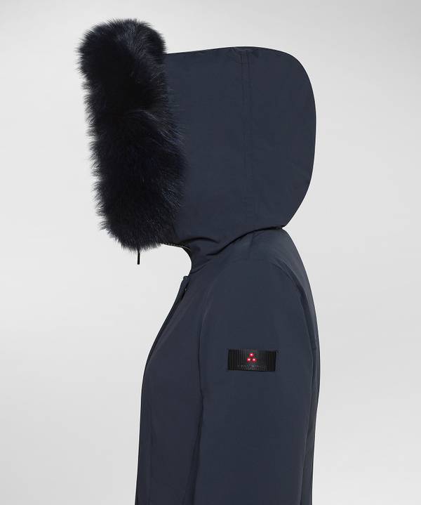 Peuterey Giacca Slim Con Pelliccia In Tono Colore 50% di sconto con spedizione gratuita