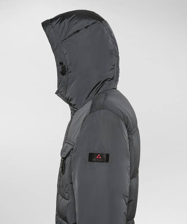 Peuterey Field Jacket In Taffeta’ Con Cappuccio In Pelliccia Black Friday Prezzi