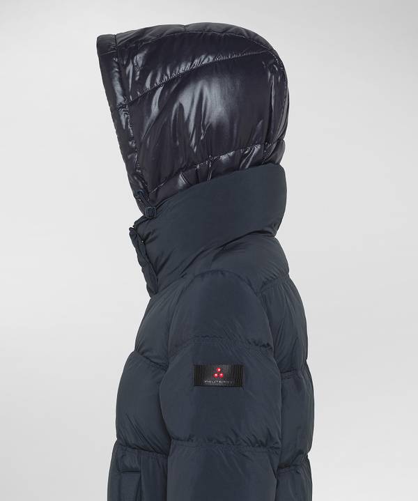 Peuterey Piumino Con Cappuccio In Contrasto Materiale Offerte