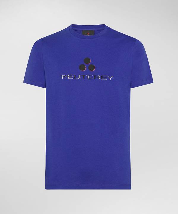 Peuterey T-shirt logata di cotone Sconto di tempo limitato