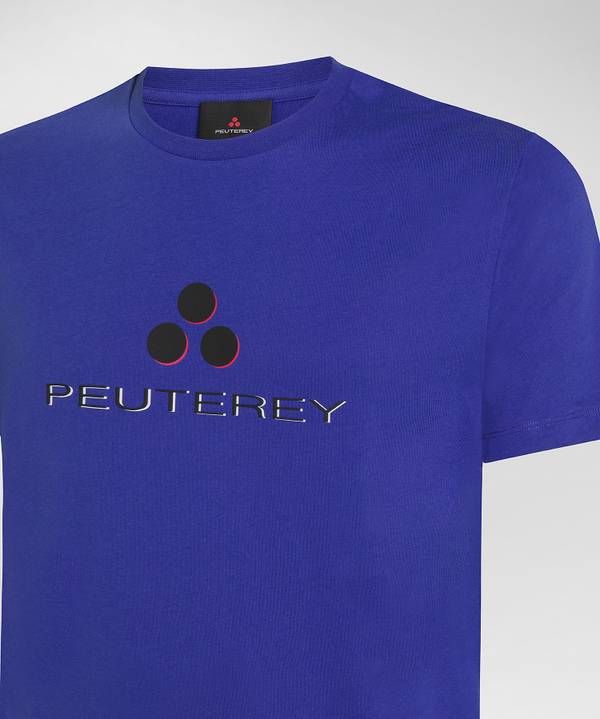 Peuterey T-shirt logata di cotone Sconto di tempo limitato