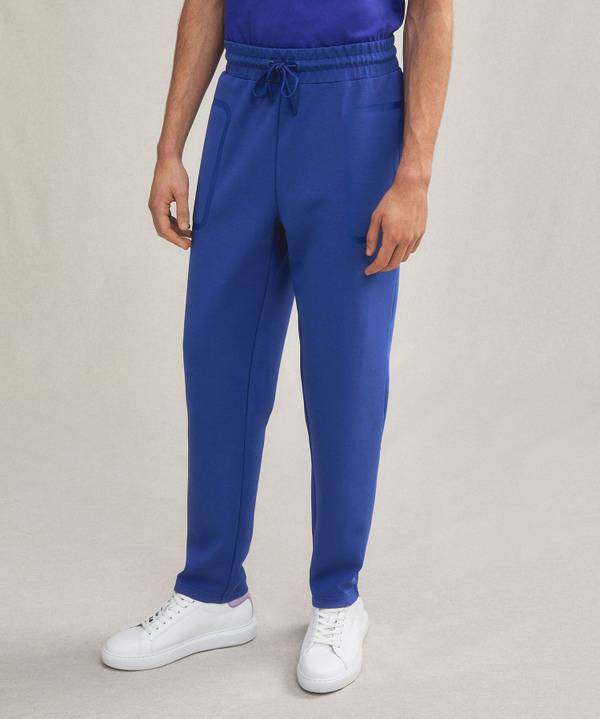 Peuterey Pantaloni joggers in cotone stretch con nastrature Comprare a buon mercato