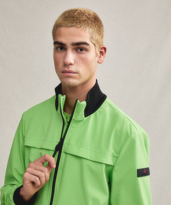 Peuterey Bomber liscio con dettagli neri Flash Sale