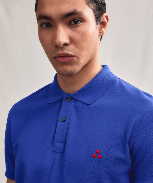 Peuterey Polo in cotone piquet Offerte giornaliere