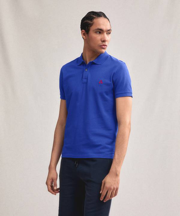 Peuterey Polo in cotone piquet Offerte giornaliere