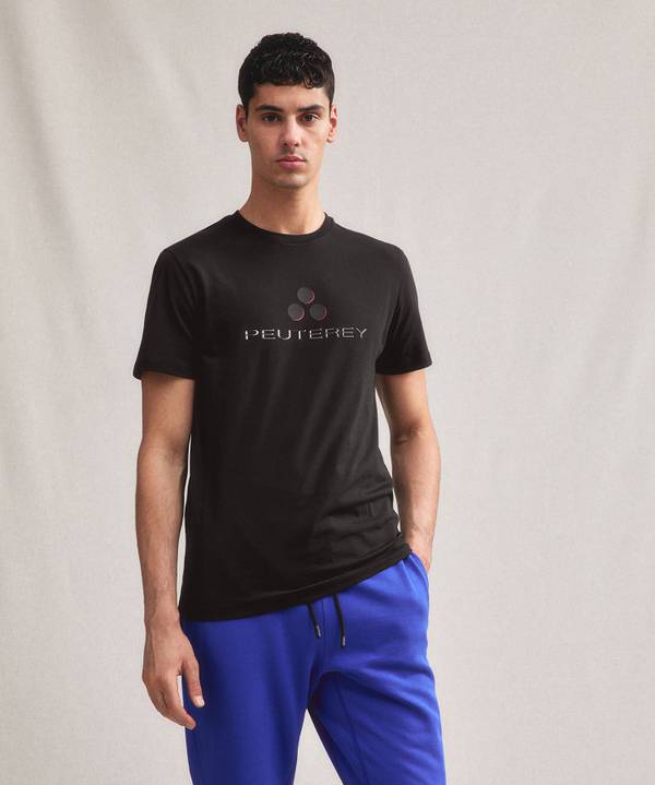 Peuterey T-shirt logata di cotone Offerte speciali