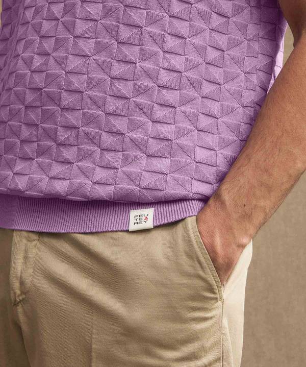 Peuterey T-shirt in tricot cotone 3D Sconti VIP