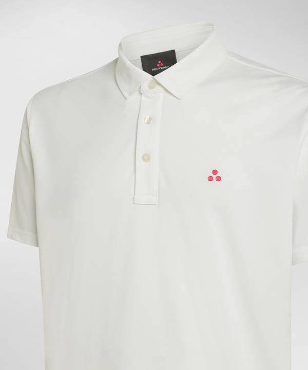 Peuterey Polo in piquet stretch Ritorno libero