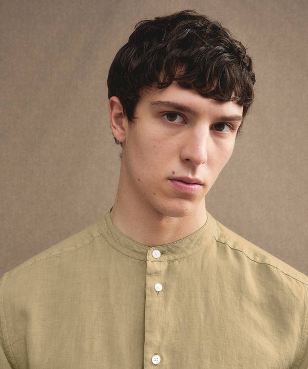 Peuterey Camicia in lino Black Friday Prezzi