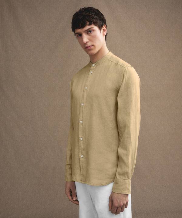 Peuterey Camicia in lino Black Friday Prezzi
