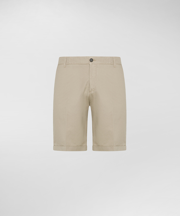 Peuterey Bermuda in cotone e lino In vendita