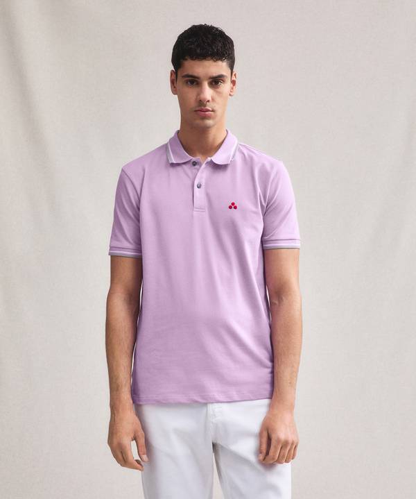 Peuterey Polo in piquet di cotone stretch Duty-free