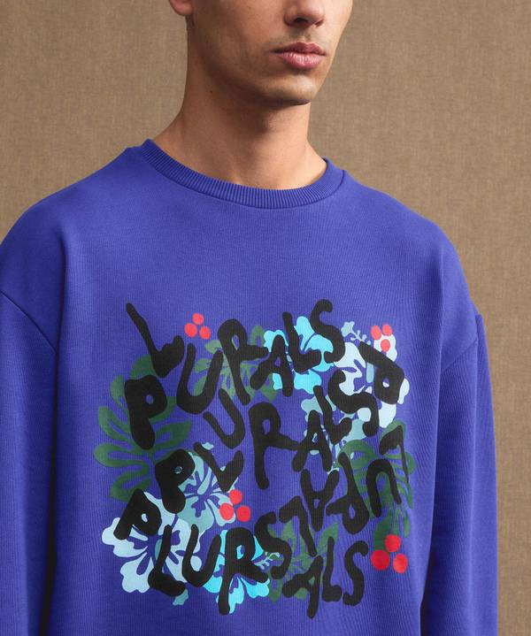 Peuterey Felpa Plurals con stampa tropicale In Linea