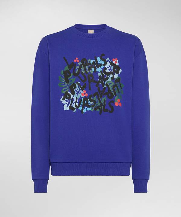 Peuterey Felpa Plurals con stampa tropicale In Linea