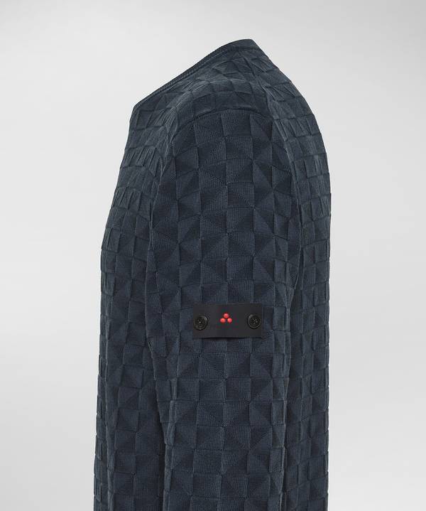 Peuterey Maglia in cotone con effetto 3D Negozio