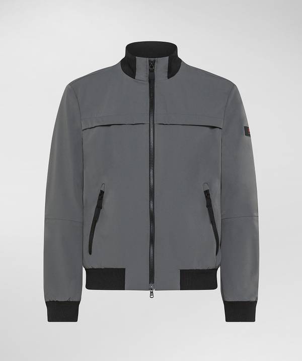 Peuterey Bomber liscio con dettagli neri Spedizione gratuita